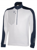 Galvin Green Insula Half Zip Herr Långärm Dave Vit/Marinblå