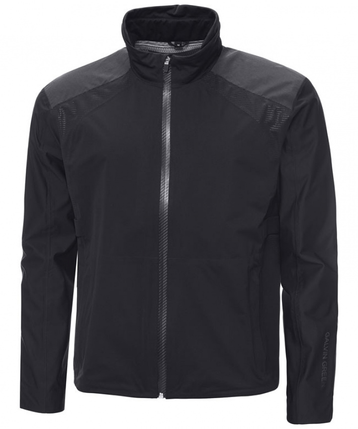 Galvin Green Regnjacka Gore-Tex Herr Stretch Archie Carbon Svart i gruppen Kläder / Herrkläder / REGNJACKOR / Galvin Green Regnjacka hos Dimbo Golf AB (2156114-77B4r)