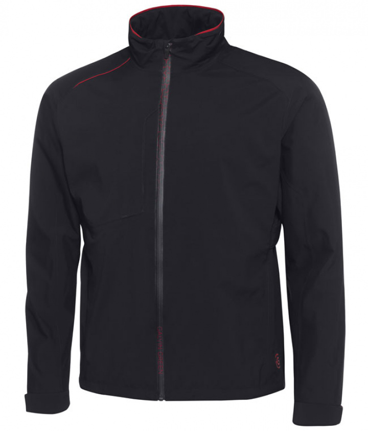 Galvin Green Regnjacka Gore-Tex Herr Stretch Alfred Svart/Röd i gruppen Kläder / Herrkläder / REGNJACKOR / Galvin Green Regnjacka hos Dimbo Golf AB (2156116-72B4r)