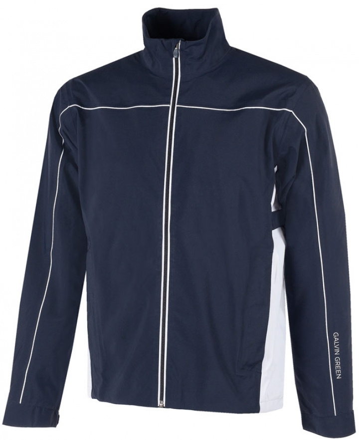 Galvin Green Gore-Tex Herr Full Zip Jacka Ace GTX Marinblå/Vit i gruppen Kläder / Herrkläder / REGNJACKOR hos Dimbo Golf AB (2156127-31B4r)