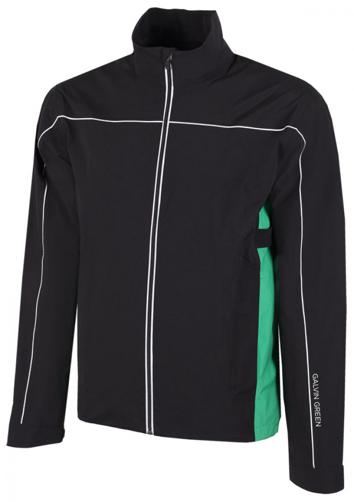 Galvin Green Gore-Tex Herr Full Zip Jacka Ace GTX Svart/Grön/Vit i gruppen Kläder / Herrkläder / REGNJACKOR hos Dimbo Golf AB (2156127-87B4r)