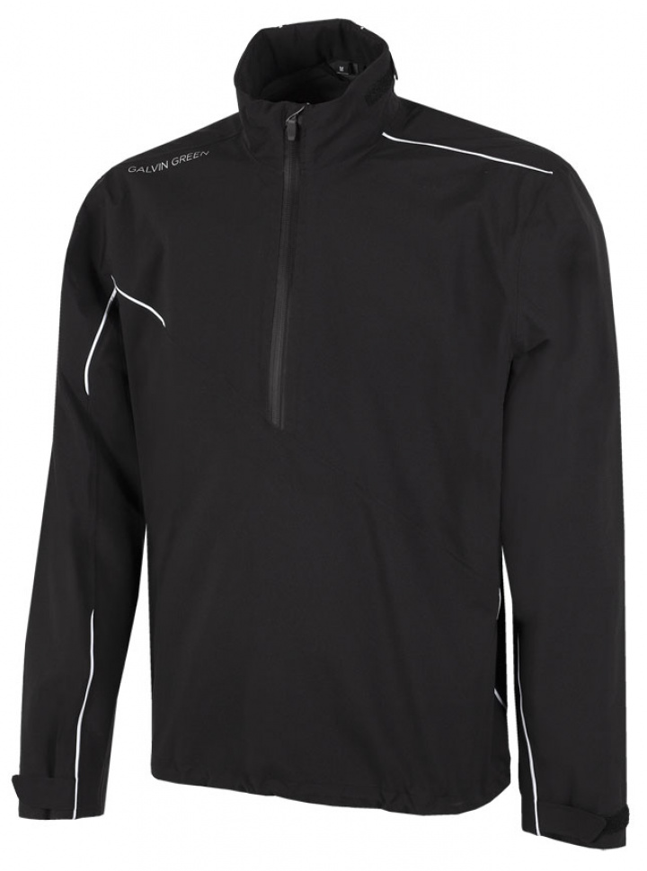 Galvin Green Anorak Gore-Tex Herr Paclite Stretch Half-Zip Aden Svart/Vit i gruppen Kläder / Herrkläder / REGNJACKOR / Galvin Green Regnjacka hos Dimbo Golf AB (2156128-71B4r)