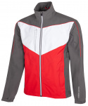 Galvin Green Regnjacka Gore-Tex Herr Paclite Stretch Full-Zip Armstrong Forged Iron/Röd/Vit