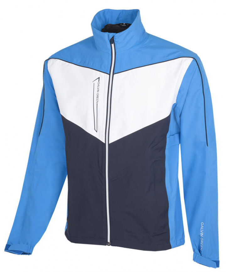 Galvin Green Regnjacka Gore-Tex Herr Paclite Stretch Full-Zip Armstrong Blå/Marinblå/Vit i gruppen Kläder / Herrkläder / REGNJACKOR / Galvin Green Regnjacka hos Dimbo Golf AB (2156132-63B4r)