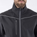 Galvin Green Regnjacka Gore-Tex Herr Paclite Stretch Full-Zip Armstrong Svart/Sharkskin