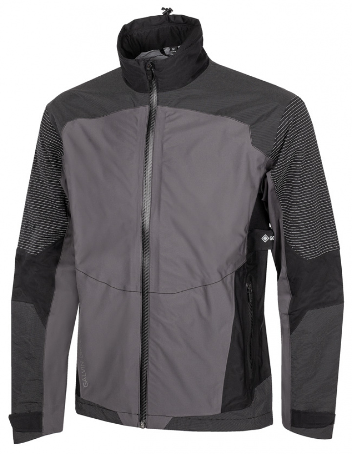 Galvin Green Regnjacka Gore-Tex Herr C-Knit Full-Zip Alister Forged Iron/Svart i gruppen Kläder / Herrkläder / REGNJACKOR / Galvin Green Regnjacka hos Dimbo Golf AB (2156135-77B4r)