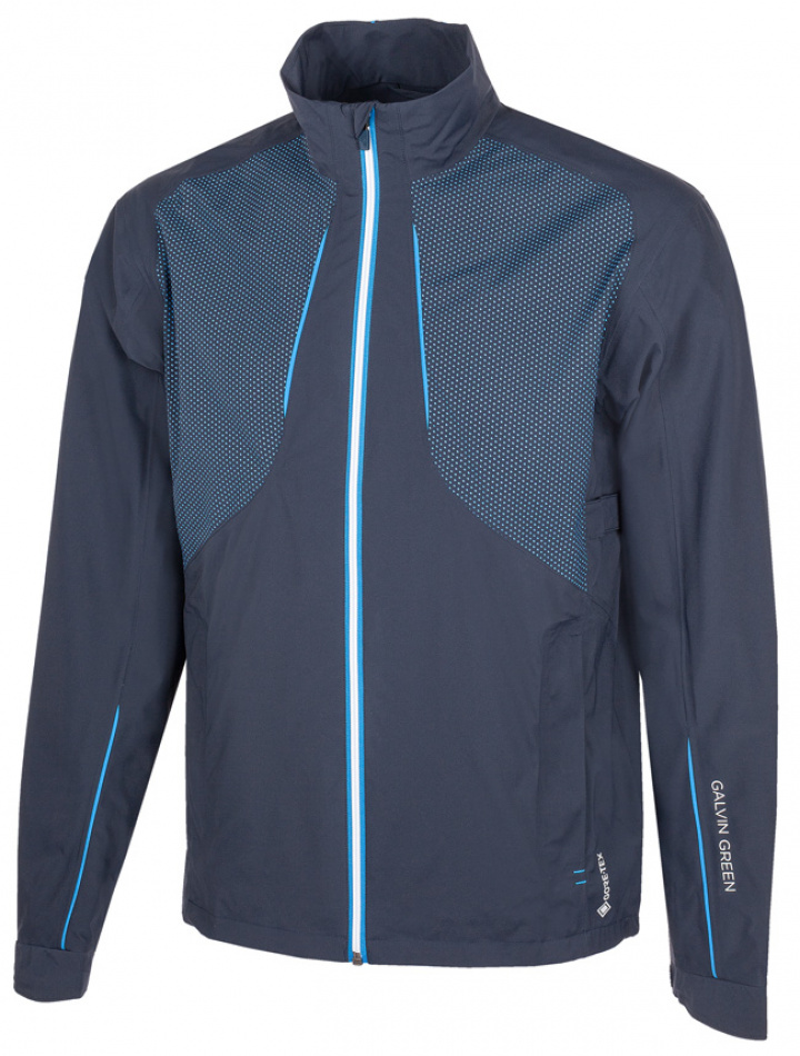 Galvin Green Regnjacka Gore-Tex Herr Full-Zip Albert Marinblå/Vit/Blå i gruppen Kläder / Herrkläder / REGNJACKOR / Galvin Green Regnjacka hos Dimbo Golf AB (2156136-33B4r)