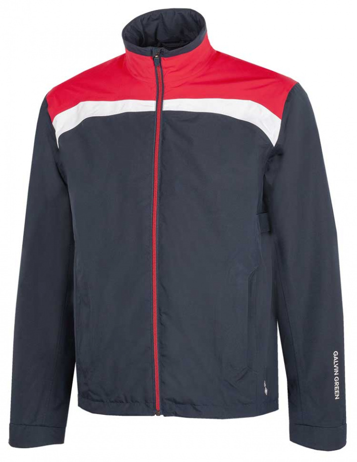 Galvin Green Regnjacka Gore-Tex Herr Full-Zip Anton Marinblå/Vit i gruppen Kläder / Herrkläder / JACKA hos Dimbo Golf AB (2156140-88951r)