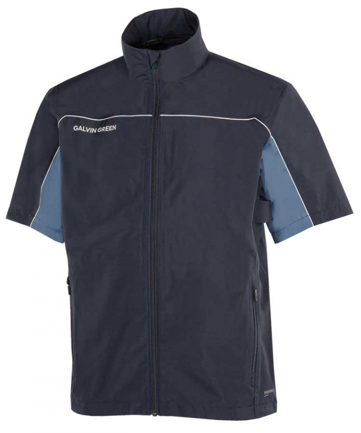 Galvin Green Pertex Kortärmad Regnjacka Air Marinblå/Moonlight Blå i gruppen Kläder / Herrkläder / REGNJACKOR hos Dimbo Golf AB (2156145-88112r)