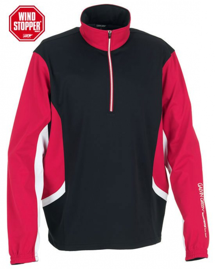 Galvin Green Anorak Gore Windstopper Herr Softshell Lättvikt Brett Svart/Röd/Vit i gruppen Kläder / Herrkläder / VINDPLAGG / Galvin Green Vindjacka hos Dimbo Golf AB (2162038-72B4r)