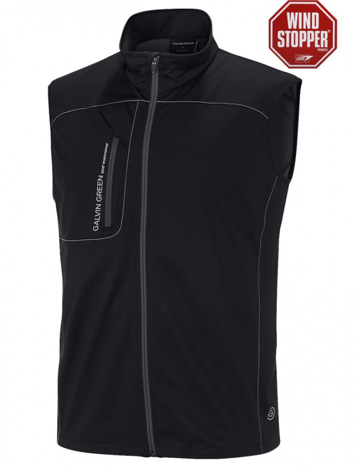 Galvin Green Gore Windstopper Herr Softshell Väst BURTON Svart i gruppen Kläder / Herrkläder / VÄSTAR hos Dimbo Golf AB (2162053-77B4r)