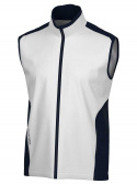 Galvin Green Vindväst Full Zip Interface-1 Herr Leo Vit/Marinblå