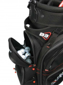 Clicgear Cartbag B3 Vit/Röd