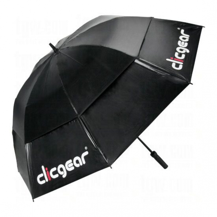 Clicgear Paraply Svart i gruppen Tillbehör / Golftillbehör / Golfparaplyer hos Dimbo Golf AB (2475001)