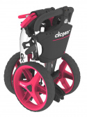 Clicgear Golfvagn 3-hjuling 3.5+ Arctic Vit/Rosa