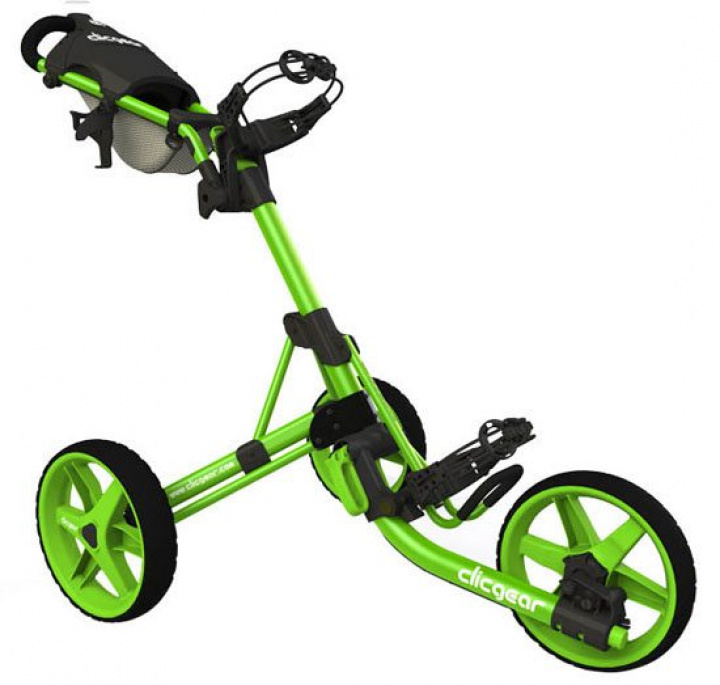 Clicgear Golfvagn 3-hjuling 3.5+ All Lime i gruppen Vagnar / Alla Golfvagnar / Clicgear Golfvagn hos Dimbo Golf AB (2483001-434343)
