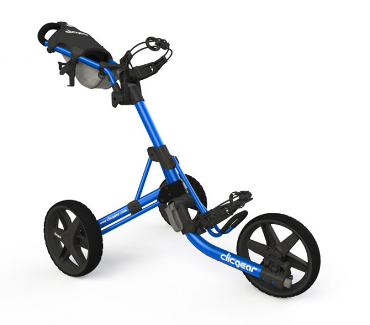 Clicgear Golfvagn 3-hjuling 3.5+ Blå/Svart i gruppen Vagnar / Alla Golfvagnar / Clicgear Golfvagn hos Dimbo Golf AB (2483001-859999)