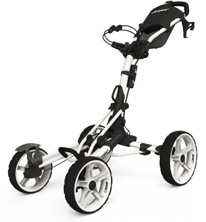 Clicgear Golfvagn 4-hjuling M8+ Matt Vit i gruppen Vagnar / Alla Golfvagnar / Clicgear Golfvagn hos Dimbo Golf AB (2483003-101099)
