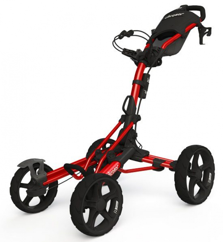 Clicgear Golfvagn 4-hjuling M8 Röd Matt i gruppen Vagnar / Alla Golfvagnar / Clicgear Golfvagn hos Dimbo Golf AB (2483003-555599)
