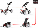 Clicgear Golfvagn 4-hjuling M8 Silver/Blå