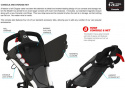 Clicgear Golfvagn 4-hjuling M8 Silver/Blå