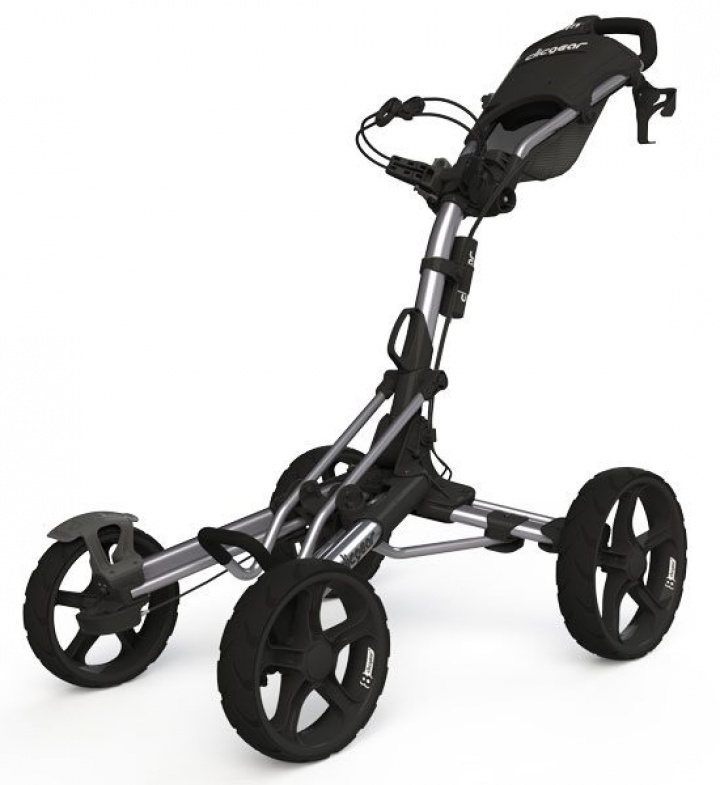 Clicgear Golfvagn 4-hjuling M8+ Matt Silver i gruppen Vagnar / Alla Golfvagnar / Clicgear Golfvagn hos Dimbo Golf AB (2483003-919199)