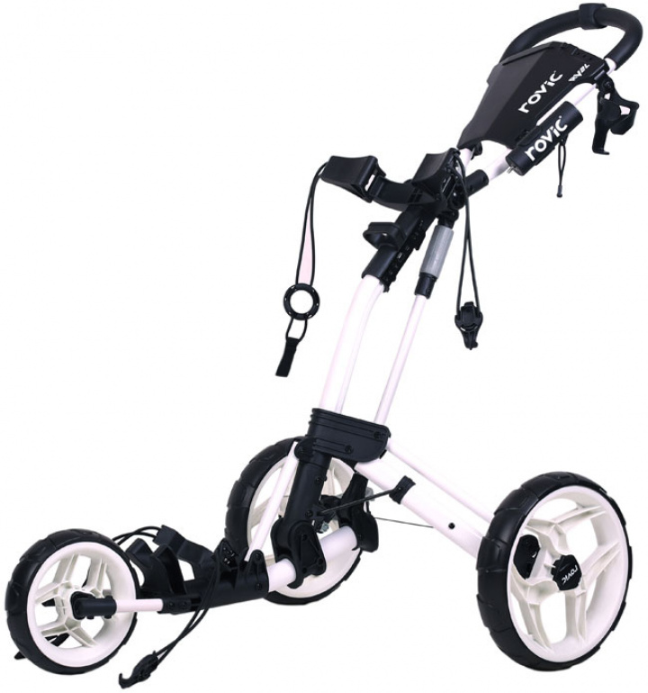 Rovic Golfvagn RV2L 3-hjuling Vit/Vit i gruppen Vagnar / Alla Golfvagnar / Rovic Golfvagn hos Dimbo Golf AB (2483004-1010)