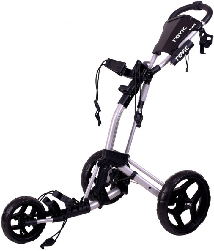 Rovic Golfvagn RV2L 3-hjuling Silver/Svart i gruppen Vagnar / Alla Golfvagnar / Rovic Golfvagn hos Dimbo Golf AB (2483004-9199)