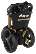Clicgear Golfvagn 3-hjuling 4.0 Armé Brun