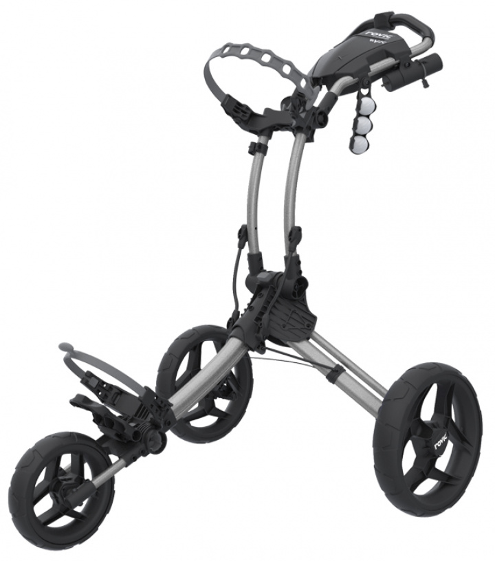 Rovic Golfvagn RV1C 3.0 3-hjuling Silver/Svart i gruppen Vagnar / Alla Golfvagnar / Rovic Golfvagn hos Dimbo Golf AB (2483006-9191)