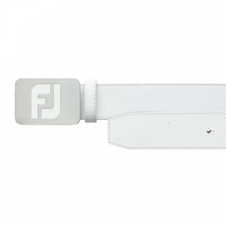 FootJoy Bälte Läder Vit i gruppen Golfkläder / Accessoarer / Bälten hos Dimbo Golf AB (2510002-69355)