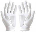 FootJoy Golfhandske Dam Par WeatherSof Vit