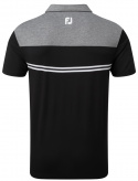 FootJoy Piké HCBL 90373 Svart/Grå/Vit