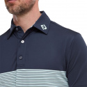 FootJoy Piké Color Block 88419 Marinblå/Vit/Salvia