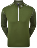 FootJoy Pullover Tonal Heather Chill Out 84473 Olive