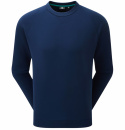 FootJoy Långärmad Golftröja Herr Crew Neck Marinblå