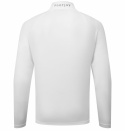 FootJoy Långärmad Golftröja Herr Wordmark CO Vit/Grå
