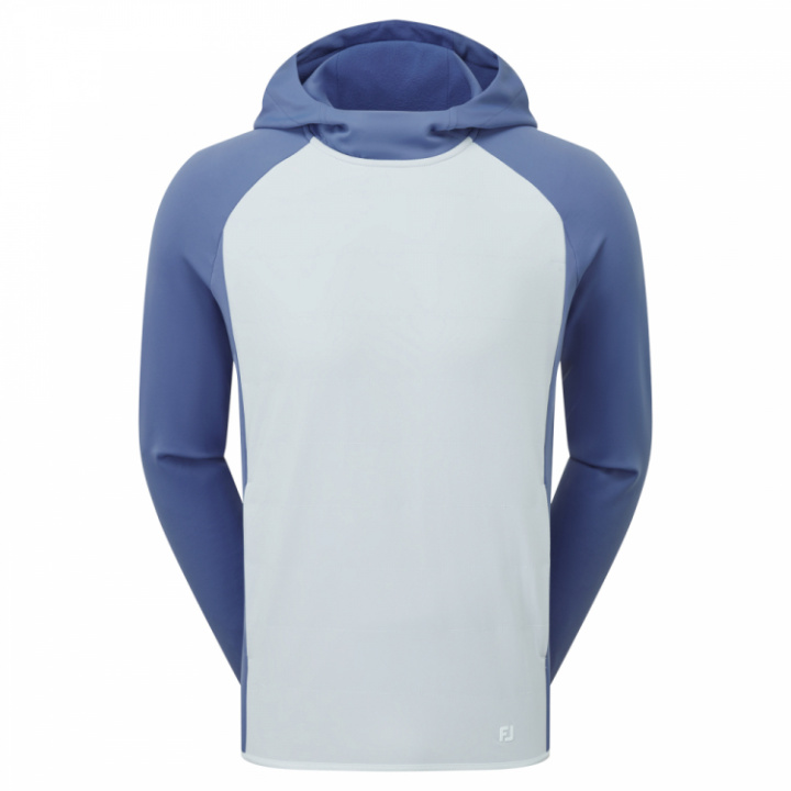 FootJoy Långärmad Hoodie Hybrid Midnight mist i gruppen Golfkläder / Herrkläder / Golftröjor hos Dimbo Golf AB (2554023-417054r)