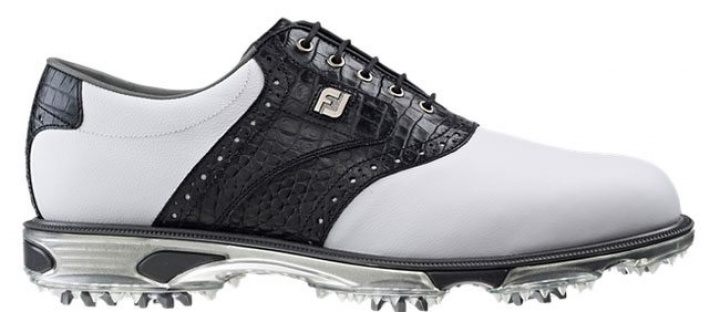 FootJoy Golfsko Herr DryJoys 53610W Vit/Svart i gruppen Rea / Rea Golfskor / Herr hos Dimbo Golf AB (2579040-10390r)