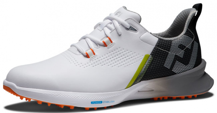 FootJoy Golfsko Herr FJ Fuel 55443m Vit/Svart/Orange i gruppen Rea / Rea Golfskor / Herr hos Dimbo Golf AB (2579065-443m390r)