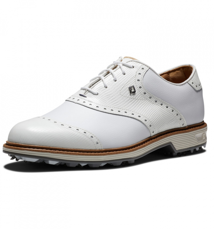 FootJoy Golfsko Herr Premier Series Wilcox 54322M Vit/Vit/Ljusgrå i gruppen Skor / FootJoy Golfskor hos Dimbo Golf AB (2579068-322M390r)