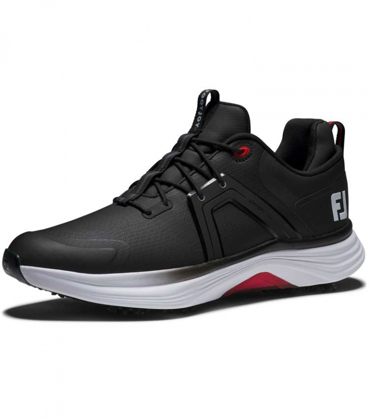 FootJoy Golfsko Herr Hyperflex 55472M Svart/Vit/Röd i gruppen Skor / Golfskor Herr hos Dimbo Golf AB (2579072-472M390r)