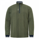 Abacus Långärm Woburn Halfzip Midlayer Forest