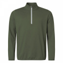 Abacus Långärm Cradoc Halfzip Fleece Forest