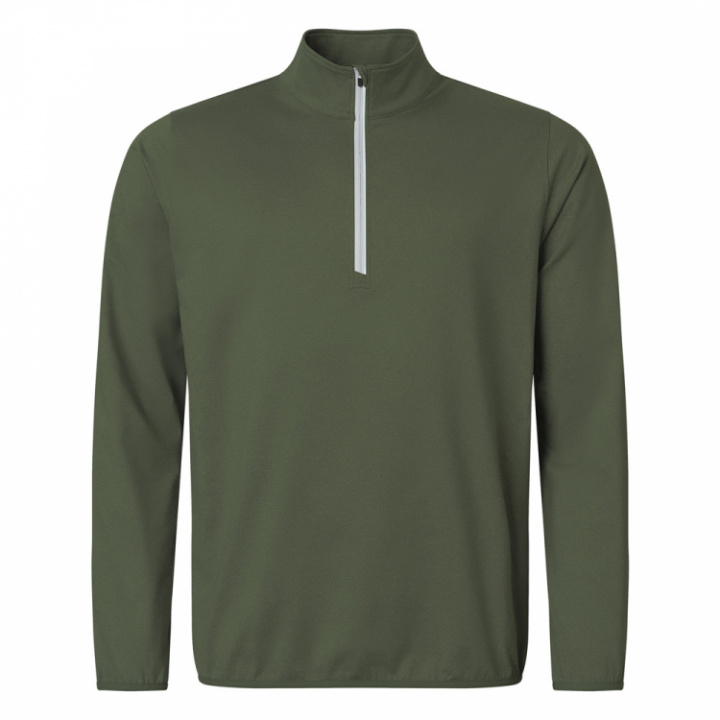 Abacus Långärm Cradoc Halfzip Fleece Forest i gruppen Kläder / Herrkläder / LÅNGÄRMAT hos Dimbo Golf AB (2754002-5171r)
