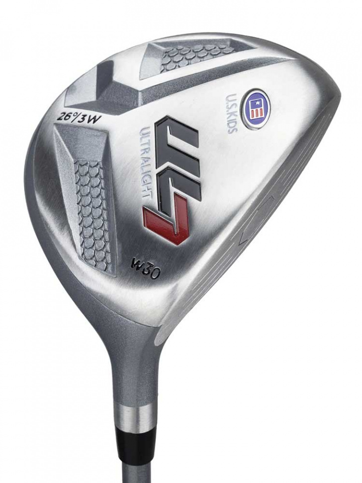 U.S.Kids Fairwaywood UL7 W30 Vänster 92-107 cm Röd i gruppen Golfklubbor / Juniorklubbor / Golfklubba Barn hos Dimbo Golf AB (2873034-20163)