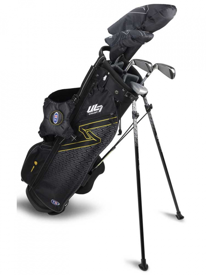 U.S.Kids Juniorset UL7 W Vänster 160-167 cm Svart/Guld 5 klubbor i gruppen Golfklubbor / Juniorklubbor / Golfset Junior hos Dimbo Golf AB (2873036-28141)