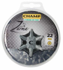 Mjukspik Champ Zarma 6mm Stål Silver/Svart