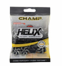 Mjukspik Champ Helix Pins Svart/Silver