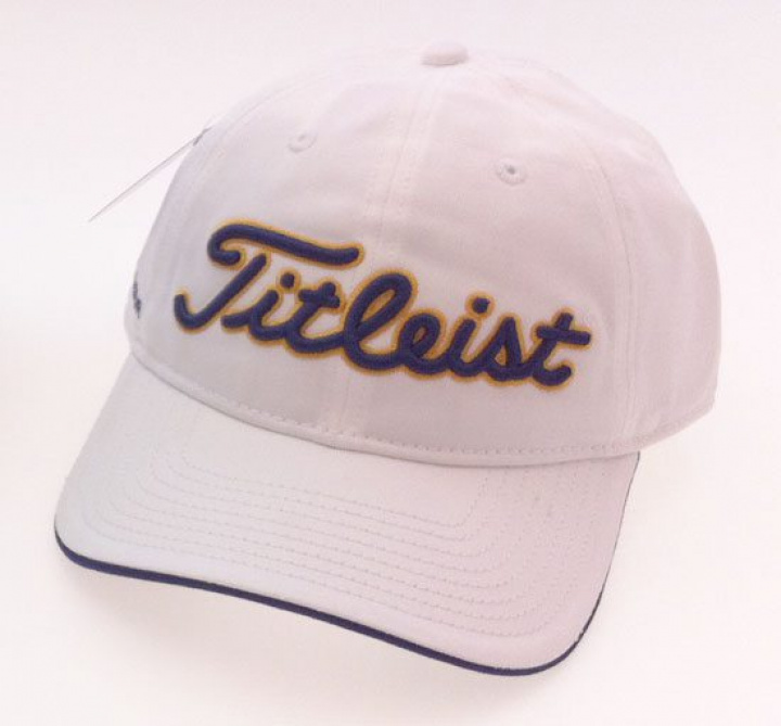 Titleist Keps NXT Tour Vit/Marinblå/Gul i gruppen Kläder / Accessoarer / KEPSAR hos Dimbo Golf AB (3202011-108938)